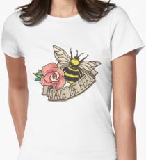 RETTE die Bienen! Tailliertes T-Shirt für Frauen