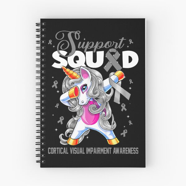 Item preview, Cute Unicorn Support Squad Cortical Visual Impairment Awareness Men Women Kid designed and sold by tenjun16.