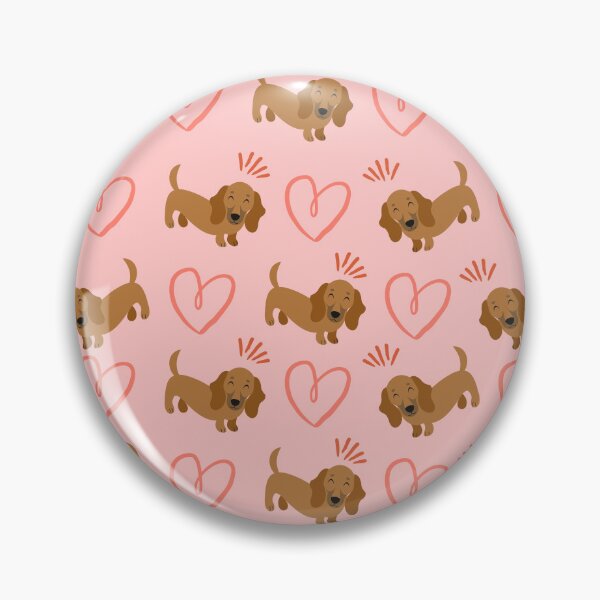 Item preview, I love dachshund dogs pattern designed and sold by Thegentleshop.