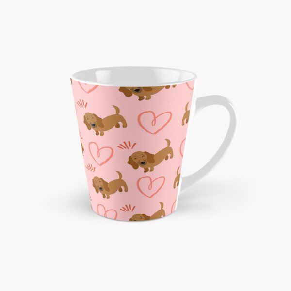 Item preview, I love dachshund dogs pattern designed and sold by Thegentleshop.