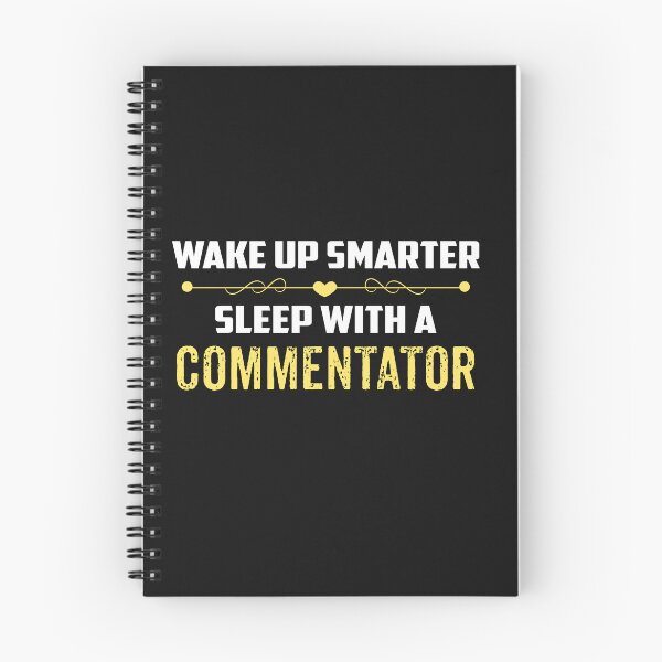 Item preview, Wake Up Smarter Sleep With A COMMENTATOR designed and sold by Just Be Different.
