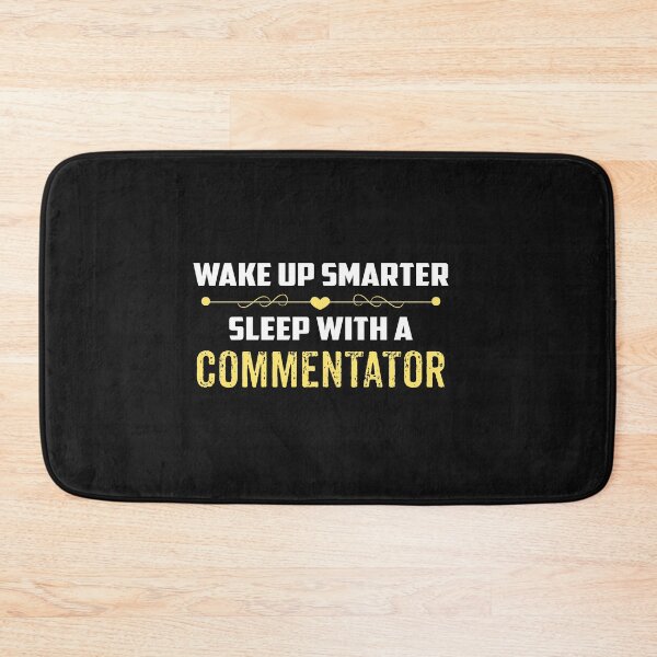 Item preview, Wake Up Smarter Sleep With A COMMENTATOR designed and sold by Just Be Different.