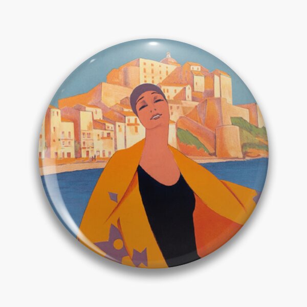 Item preview, Calvi, Corsica - Vintage Travel Poster designed and sold by SALON DES ARTS.