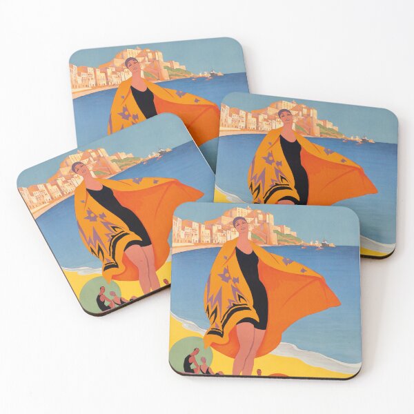 Item preview, Calvi, Corsica - Vintage Travel Poster designed and sold by SALON DES ARTS.