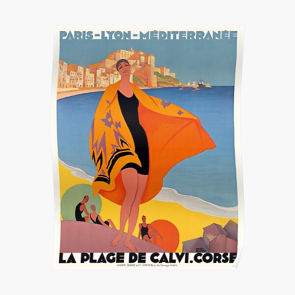 La Plage de Calvi, Corse Tote Bag