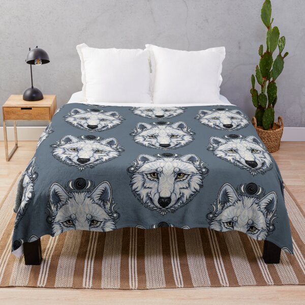 Item preview, White Moon Wolf designed and sold by Franki Zinke.