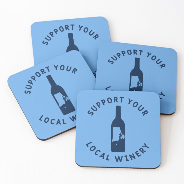 Item preview, Support Your Local Winery Rhode Island  designed and sold by fearcity.