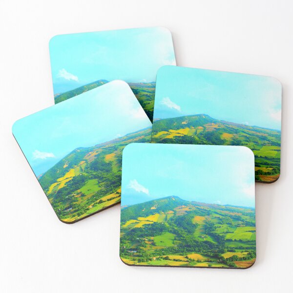 Item preview, View from Monte San Martino at fields, hills, ridge, sky designed and sold by Kristina Drozd.