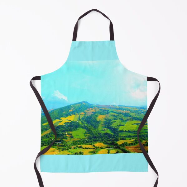 Item preview, View from Monte San Martino at fields, hills, ridge, sky designed and sold by Kristina Drozd.