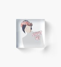 Ishida Uryu Shut up Acrylic Block