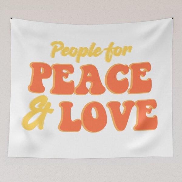 Item preview, Peace & Love  designed and sold by DahabClub.