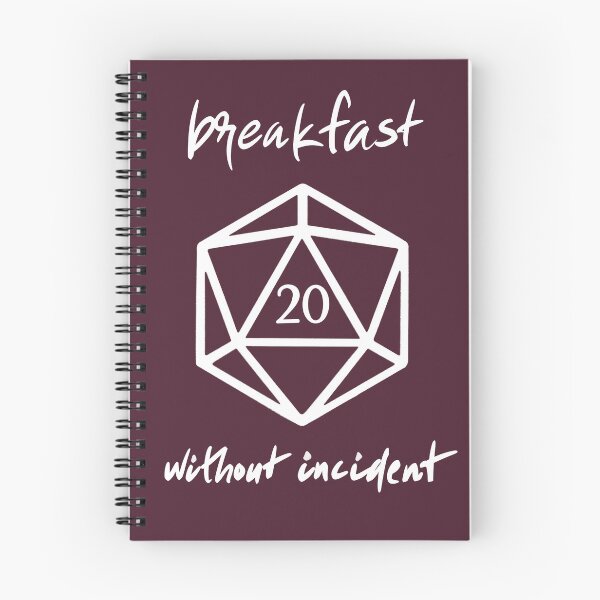 Item preview, Breakfast without Incident (white text) designed and sold by otterscotch.