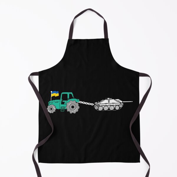 Item preview, Ukrainian Tractor Pulling Tank With Ukraine Flag designed and sold by ronaldsonou.