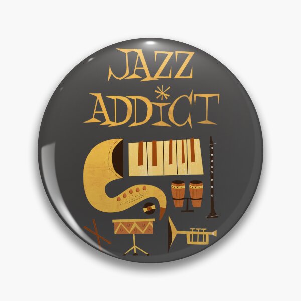 Item preview, Jazz Addict Vintage Jazz Band Musician designed and sold by Amir Abou-Roumié.
