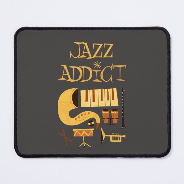 Item preview, Jazz Addict Vintage Jazz Band Musician designed and sold by Amir Abou-Roumié.
