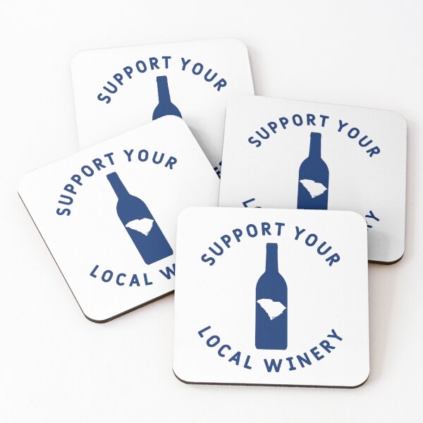 Item preview, Support Your Local Winery South Carolina designed and sold by fearcity.