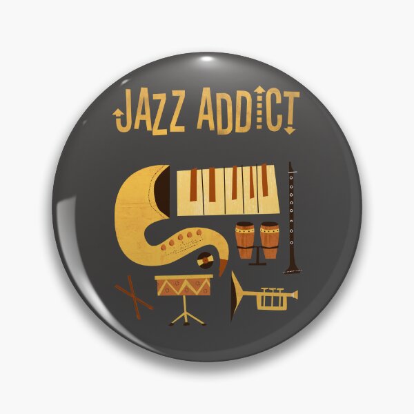 Item preview, Jazz Addict Vintage Jazz Band Musician designed and sold by Amir Abou-Roumié.
