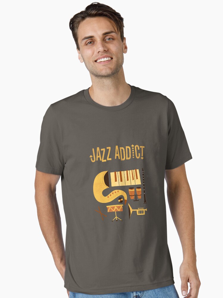 Jazz Addict Vintage Jazz Band Musician