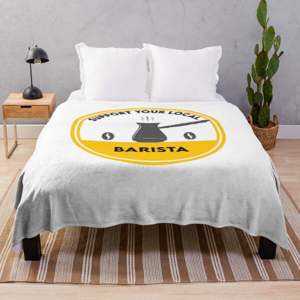 Item preview, Support Your Local Barista - Coffee Lovers designed and sold by Cupsofdreams.