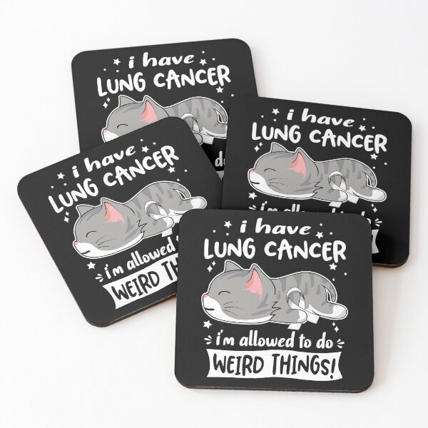 Item preview, Lung Cancer Awareness, I Have Lung Cancer i'm Allowed to do Weird Things! designed and sold by Tammyilaria.