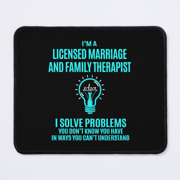 Item preview, Licensed Marriage And Family Therapist T Shirt - I Solve Problems Gift Item Tee designed and sold by averiarnol.