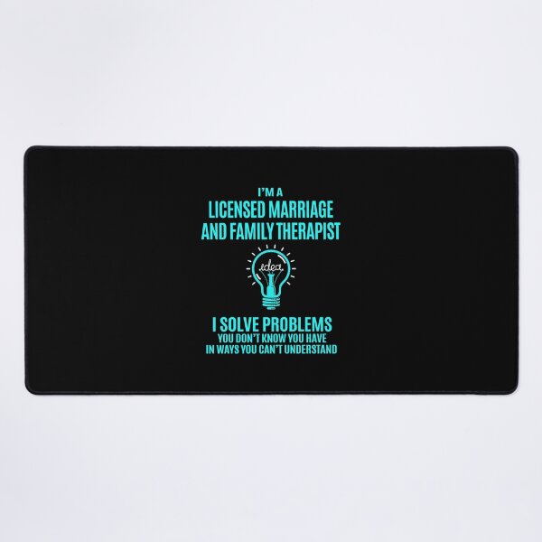 Item preview, Licensed Marriage And Family Therapist T Shirt - I Solve Problems Gift Item Tee designed and sold by averiarnol.