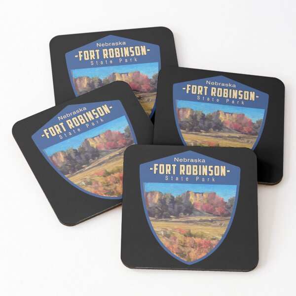 Item preview, Midwest Travel Nebraska State Parks Fort Robinson designed and sold by CattlettArt.