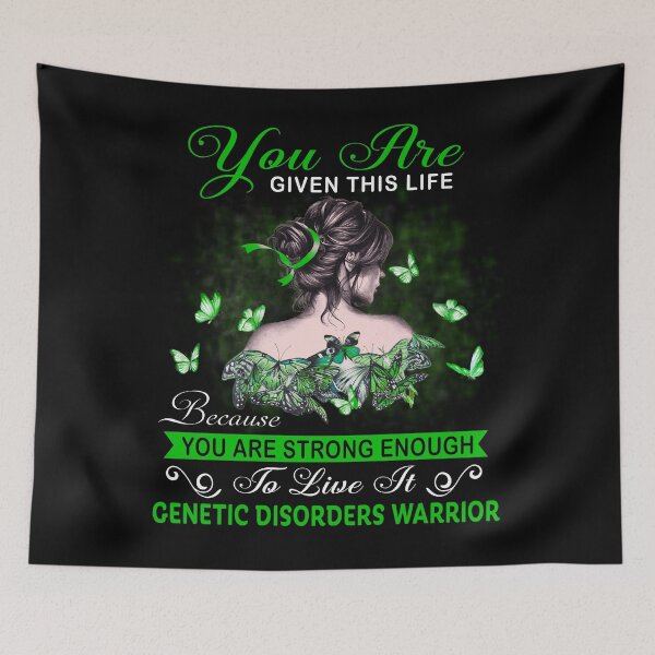 Item preview, You Are Strong Enough To Live It Genetic Disorders Warrior designed and sold by Kohend.