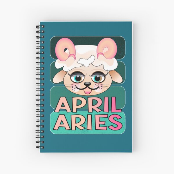 Artikel-Vorschau von April Aries - Astrology Zodiac Sign, designt und verkauft von minimalartstory.