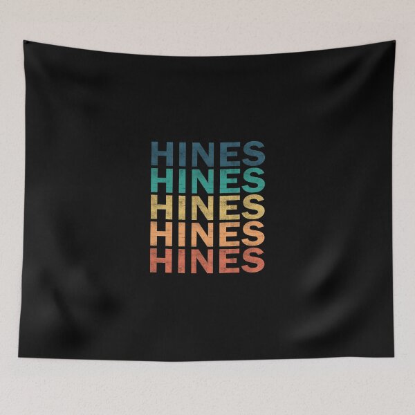 Item preview, Hines Name T Shirt - Hines Vintage Retro Name Gift Item Tee designed and sold by masondilla.