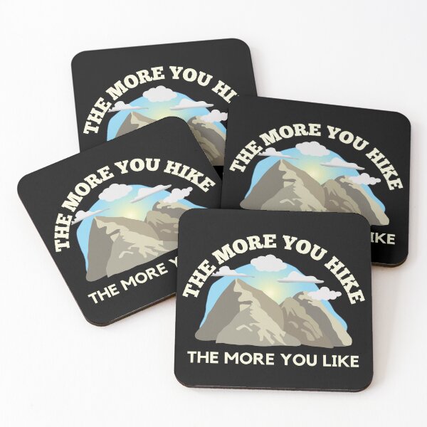 Item preview, The More You Hike The More You Like Art Designs designed and sold by Manilyn0907.