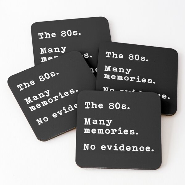 Item preview, The 80s Many Memories No Evidence designed and sold by inkedtee.