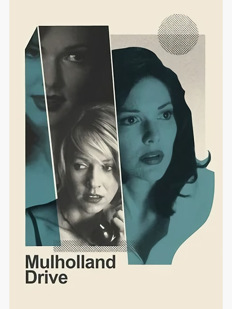 "Mulholland Drive" Poster for Sale by jeanyjean Redbubble