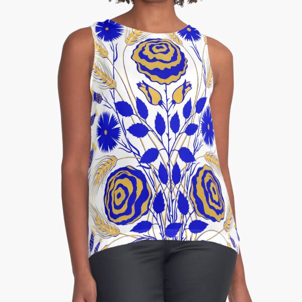 Item preview, Ukraine Cornflower Dream designed and sold by PONOCHOVNA.