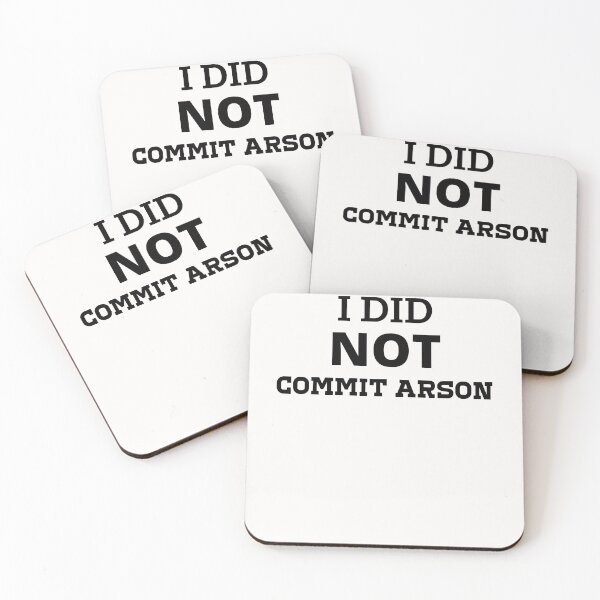 Item preview, WOMEN I Did Not Commit Arson Gift Arson I Did Not Commit Arson designed and sold by Targa none.