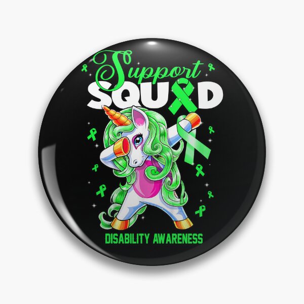 Item preview, Cute Unicorn Support Squad Disability Awareness Men Women Kid designed and sold by tenjun16.