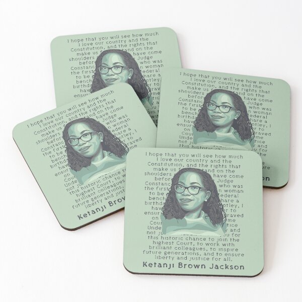 Item preview, Ketanji Brown Jackson Quote designed and sold by Unhinged Heather.