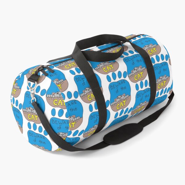 Item preview, Beware of the Cat Sticker, phone cases and laptop covers designed and sold by BRtisticDesigns.
