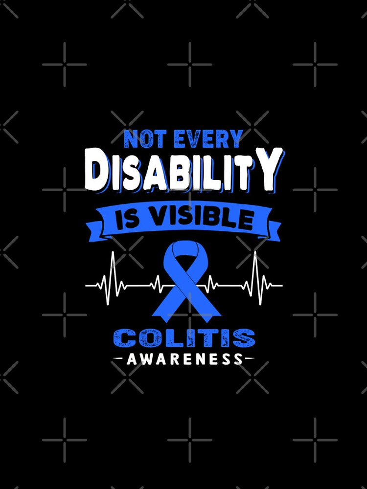 Thumbnail 4 of 4, iPhone Case, Colitis Awareness - Not Every Disability Is Visible designed and sold by RidnerStore.