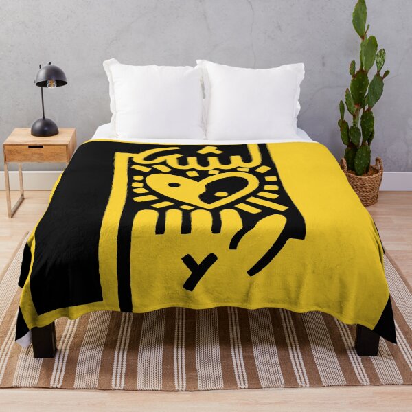 Aperçu de l'œuvre Yin Yang Noir Jaune créée et vendue par ncbennett.