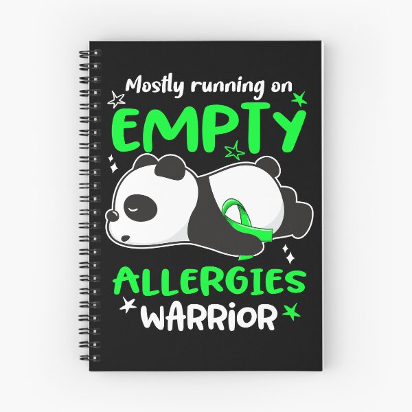 Item preview, Allergies Awareness - Mostly Running On Empty Allergies Warrior designed and sold by Hilten.