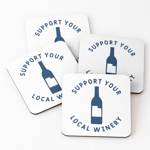 Item preview, Support Your Local Winery Utah designed and sold by fearcity.