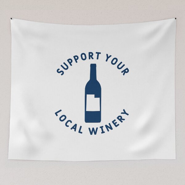 Item preview, Support Your Local Winery Utah designed and sold by fearcity.