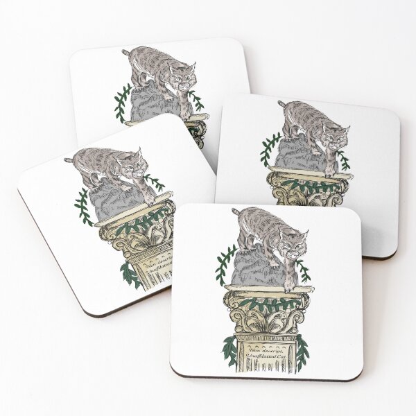 Item preview, North American Large Cat on a Podium  designed and sold by MirandaRapo.