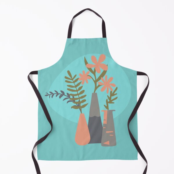 Item preview, Flowers Leaves Terracotta Vases designed and sold by Anna Lemos.