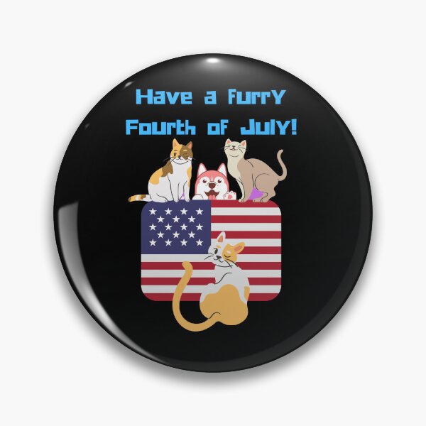 Item preview, Have a Furry Fourth of July - Cat Lovers - Dog Gifts designed and sold by shywolf42.