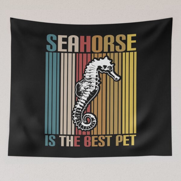 Item preview, Seahorse underwater Best Pet designed and sold by ClamenTaon.