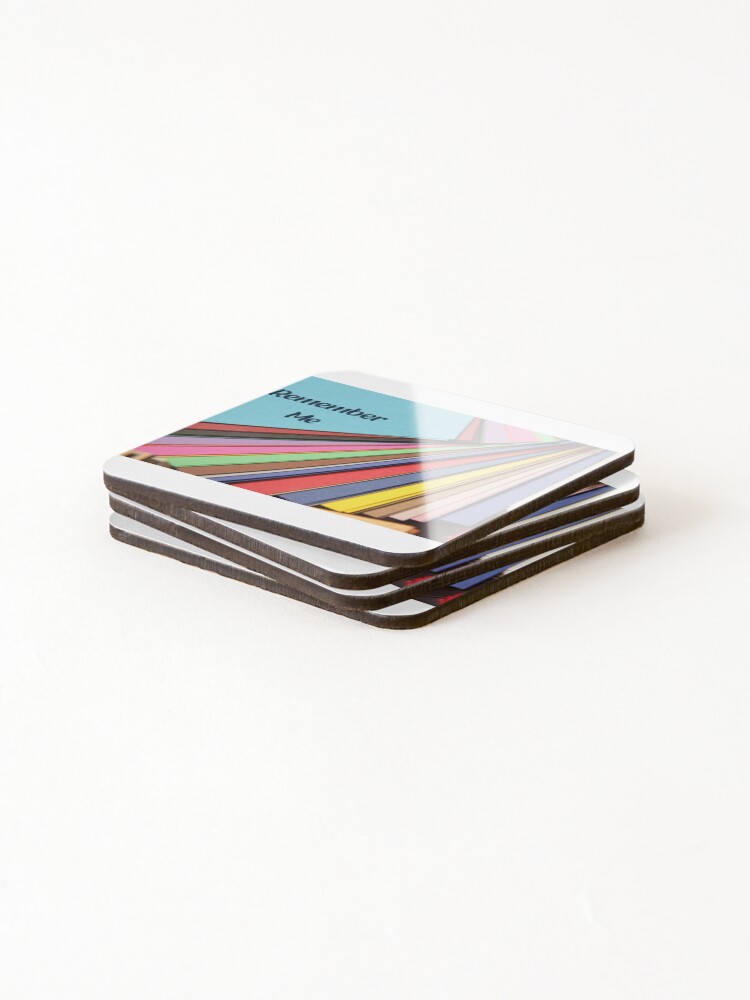 Thumbnail 4 of 5, Coasters (Set of 4), Remember Me designed and sold by sofiahussein.