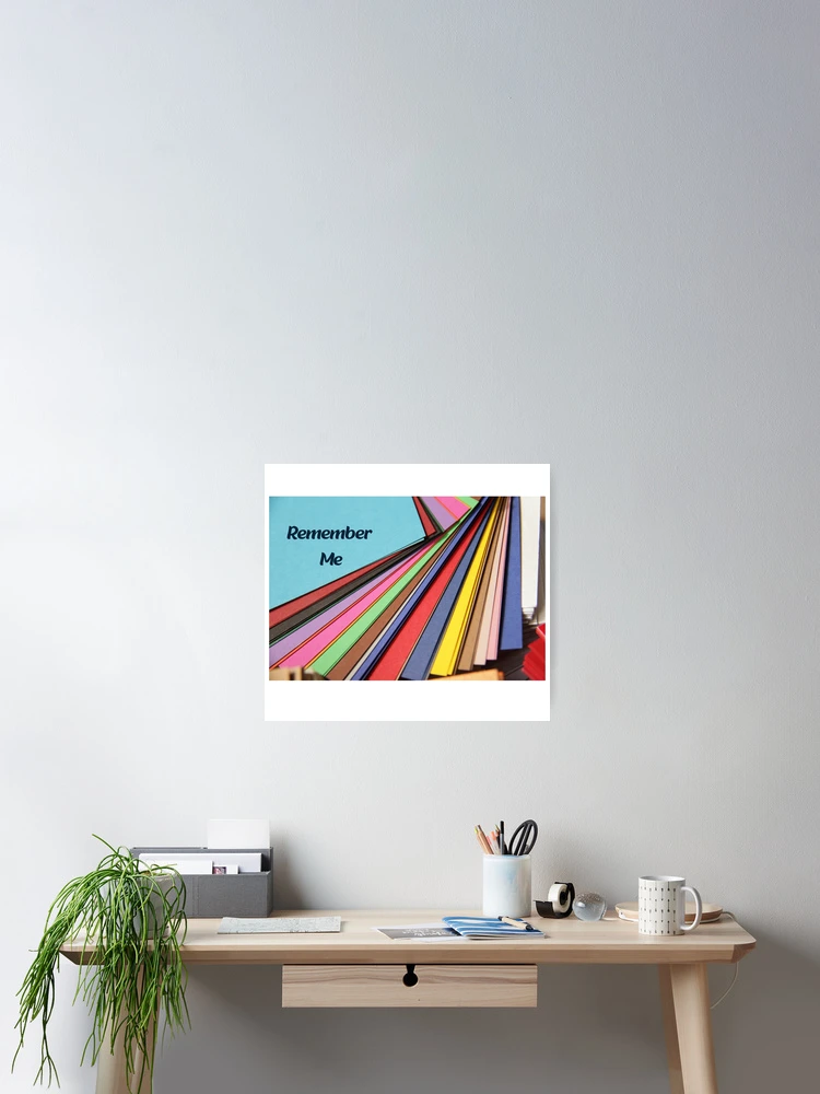 Thumbnail 2 of 3, Poster, Remember Me designed and sold by sofiahussein.