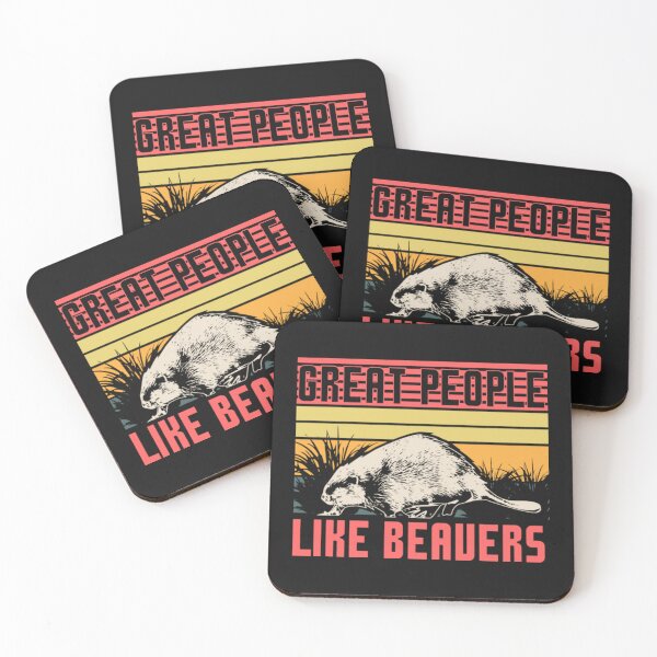 Item preview, Great People Like Beaver Crazy Animals designed and sold by ClamenTaon.